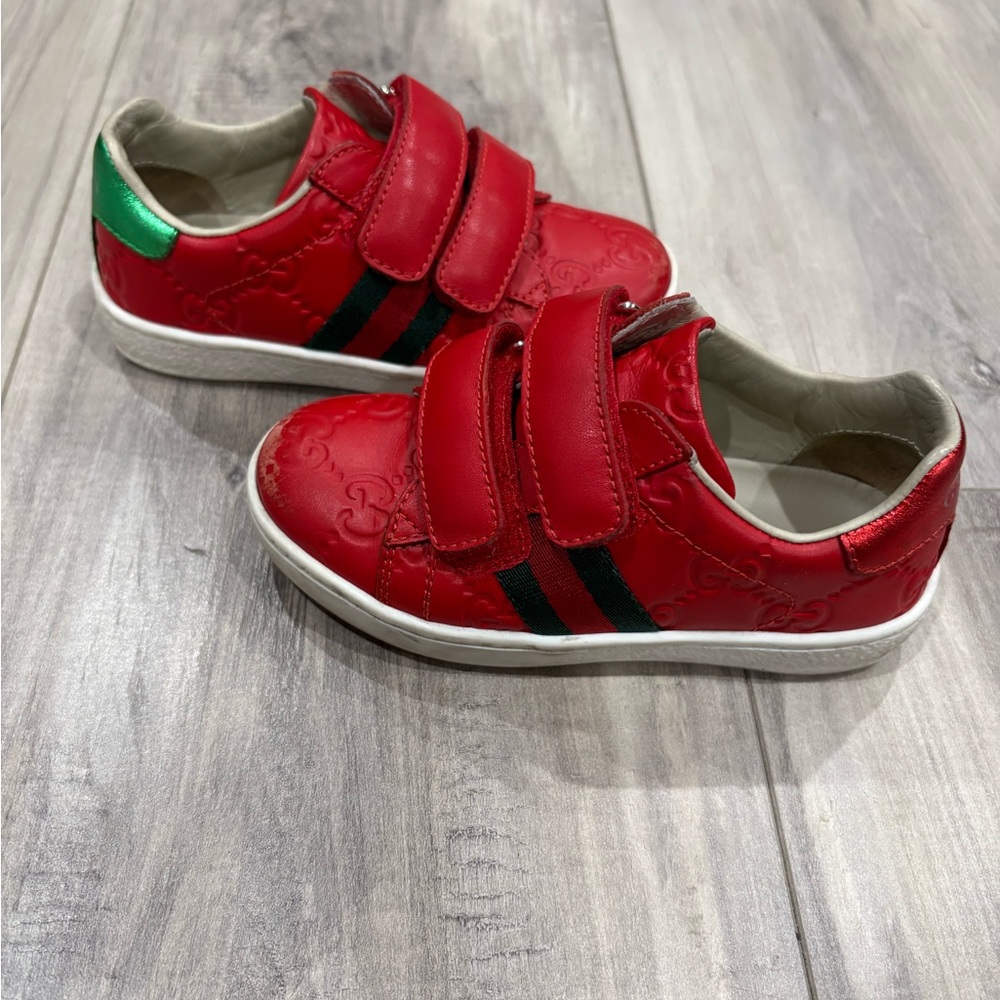 Gucci toddler sneakers size 24